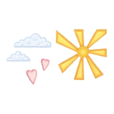 Sizzix Thinlits By 49 & Market / Vicki Boutin - Sunny Days